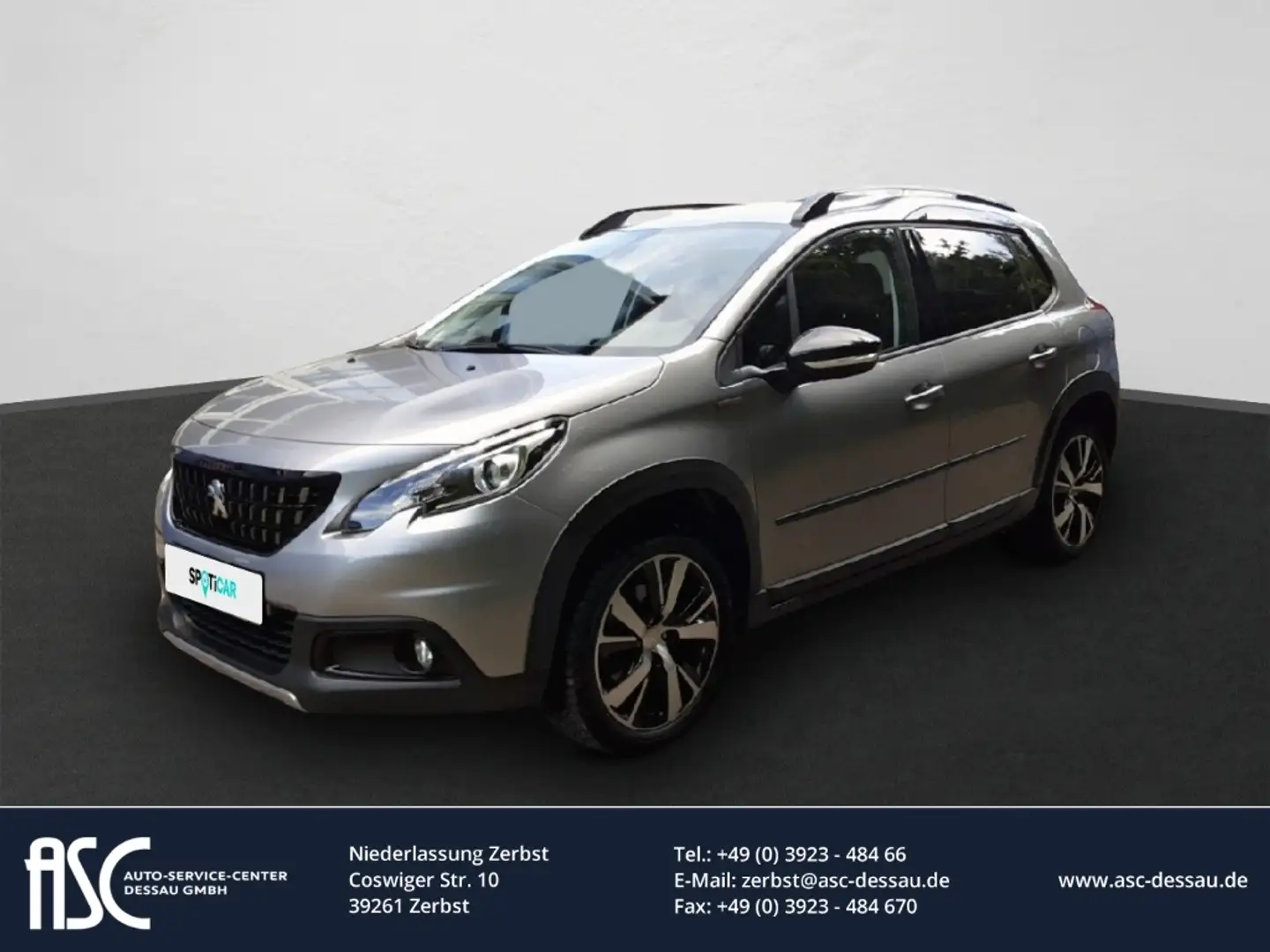 Peugeot 2008 AL+GT PURTE 110 Navi,EPH,Kamera Grau - 1