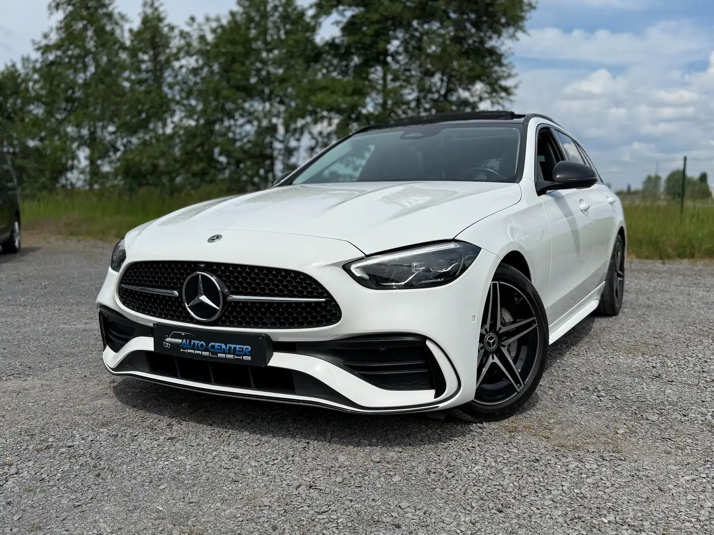 Mercedes-Benz C 180 AMG Line Panoramisch open dak sfeerverlichting LED Weiß - 1
