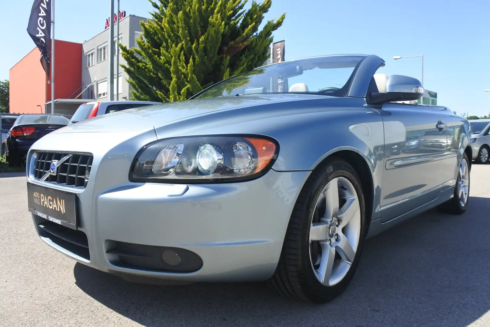 Volvo C70 Summum Geartronic/LEDER/NAVI/SERVICEHEFT Blau - 1