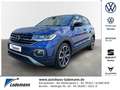 Volkswagen T-Cross 1.0 TSI STYLE AHK+KAMERA+LED+ACC+NAVI+SH Blau - thumbnail 1