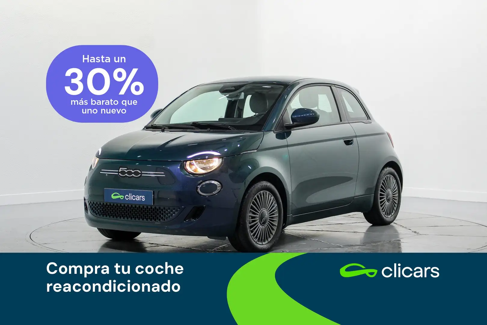 Fiat 500e 87Kw Icon Verde - 1