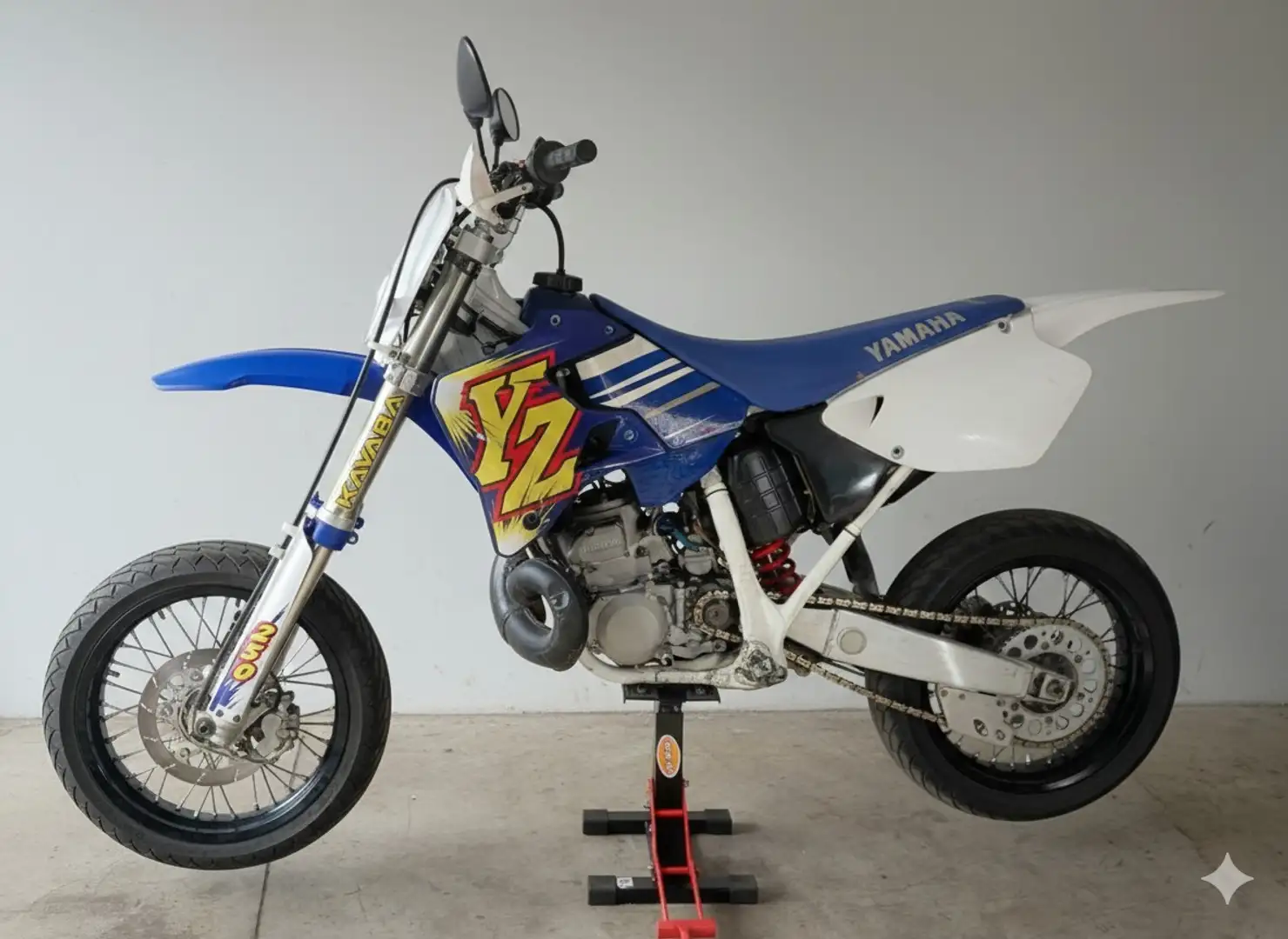 Yamaha YZ 250 Azul - 1