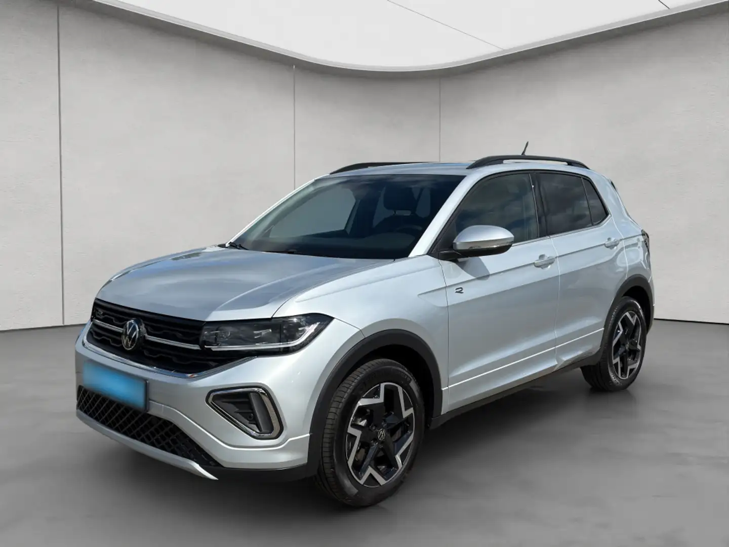 Volkswagen T-Cross R-Line 1.0l TSI DSG RFK KLIMA ACC SHZ IQ Silber - 2