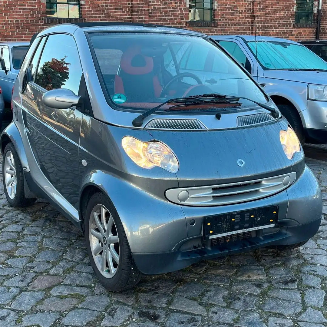 smart forTwo Cabrio CDI Klima el.Verdeck erst 46Tkm Grau - 2