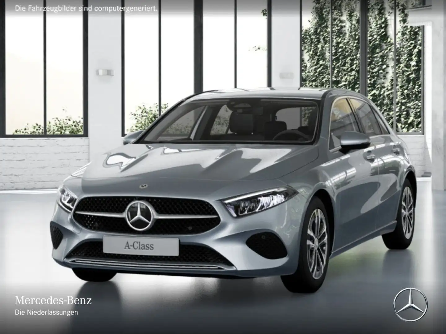 Mercedes-Benz A 180 PROGRESSIVE+LED+KAMERA+TOTW+KEYLESS+7G Silber - 2