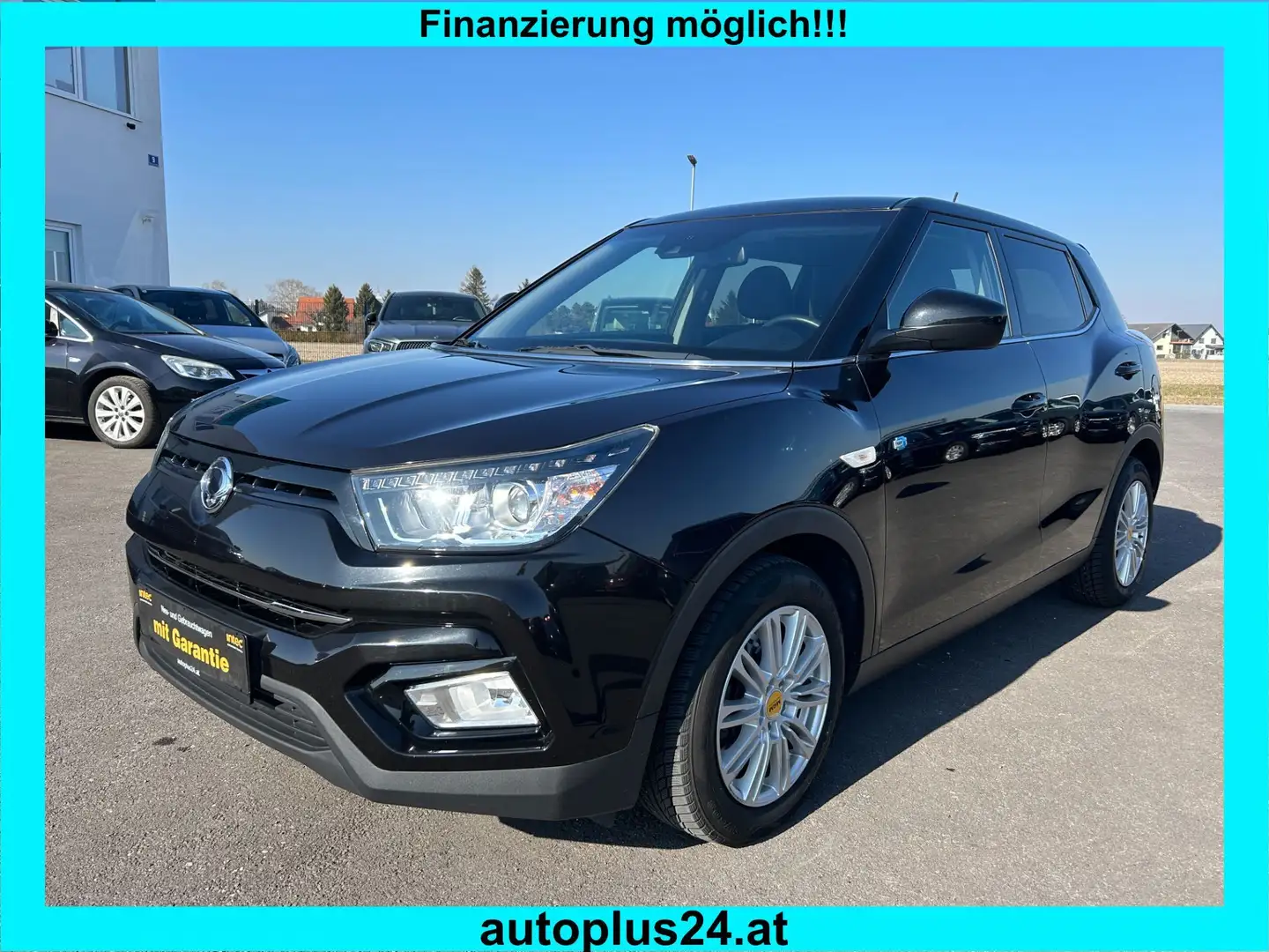 SsangYong Tivoli 1,6 2WD Austria Edition Aut. Schwarz - 1