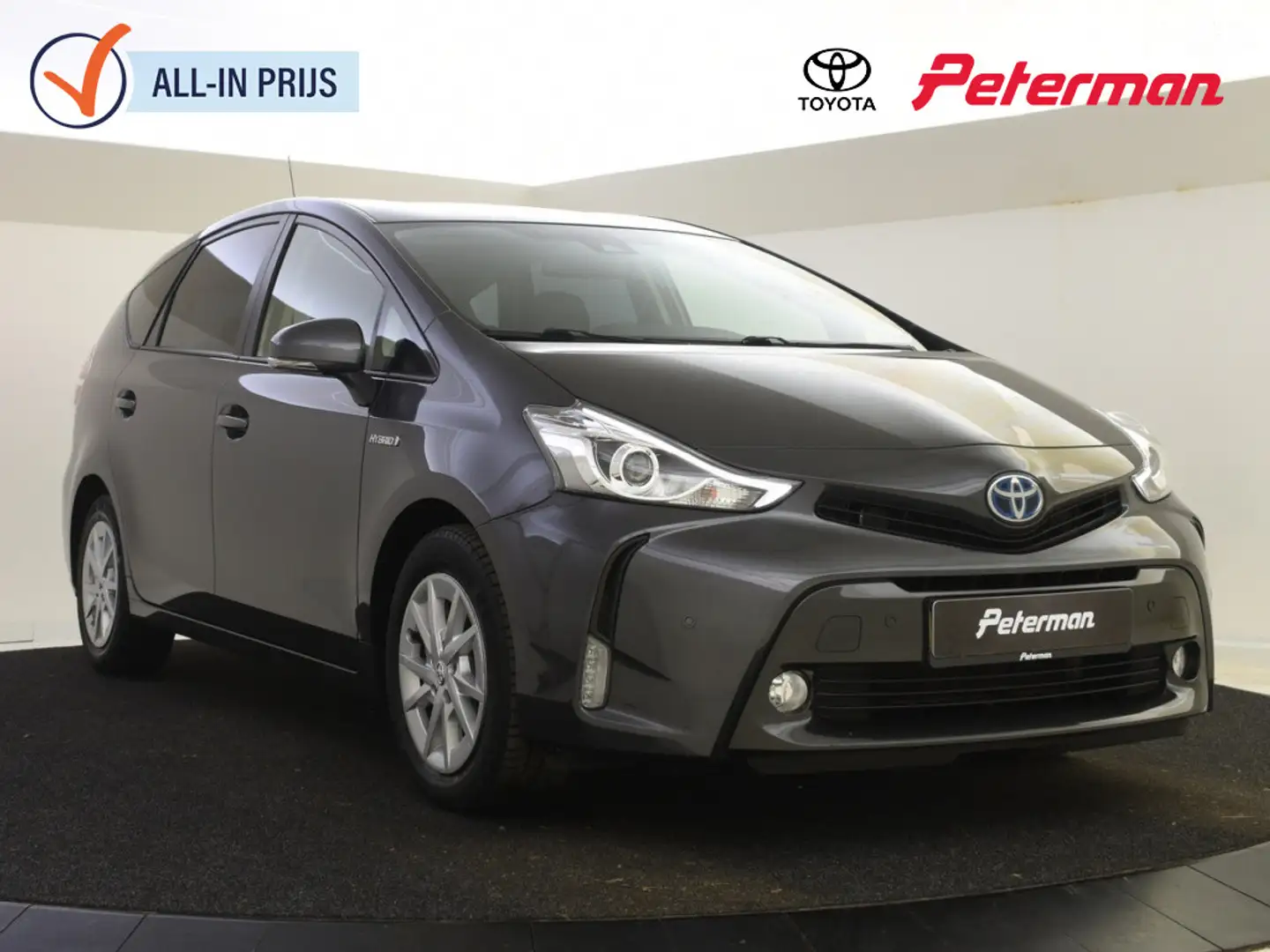 Toyota Prius+ 1.8 Business + | Navi | Leder | Parkeersensoren siva - 1