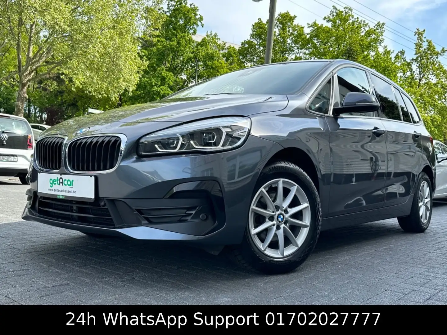 BMW 216 d Gran Tourer Advantage*AUTOMATIK*NAVI*8F* Grau - 1