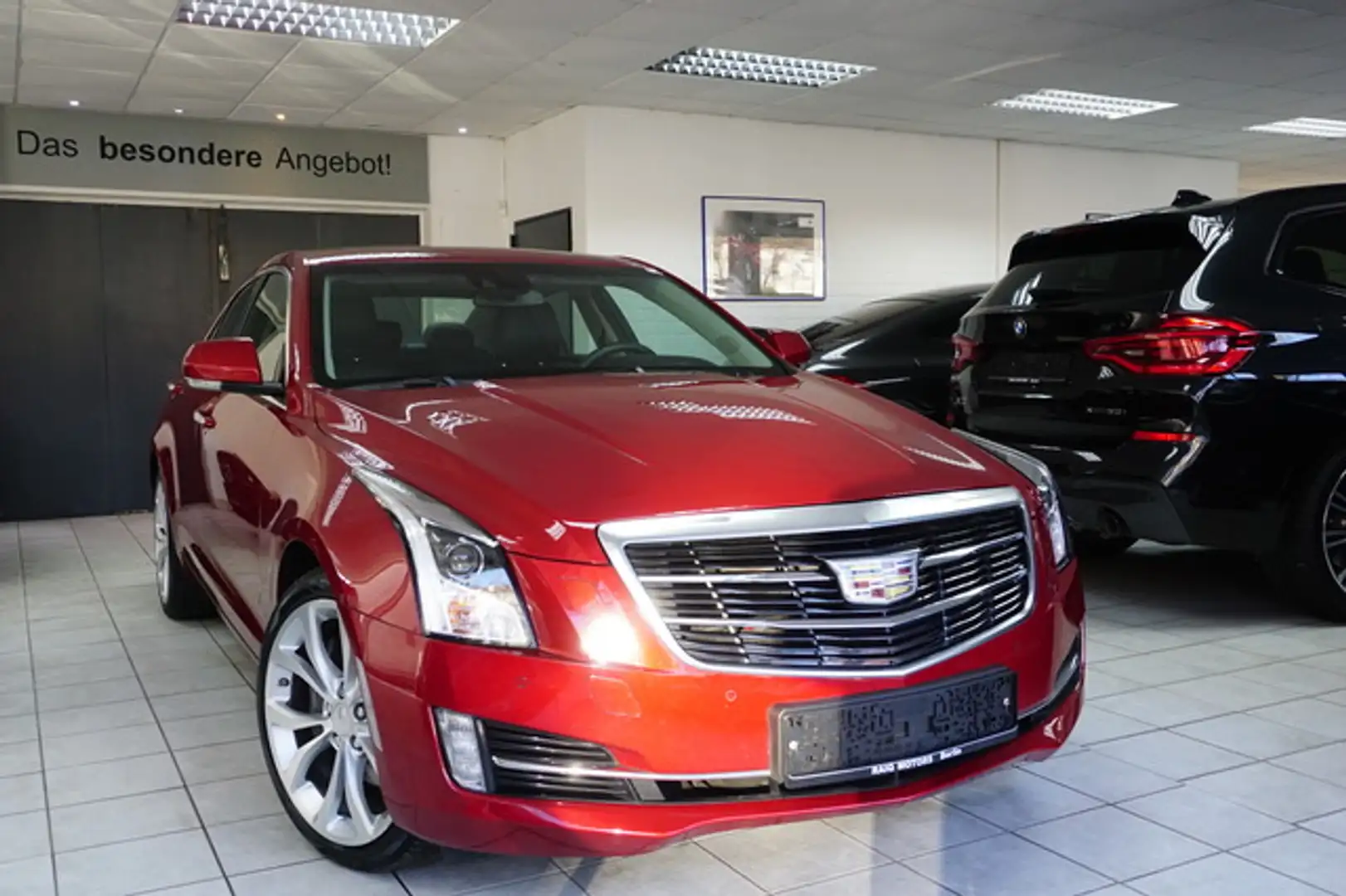 Cadillac ATS Premium AWD LEDER HEAD-UP BOSE-SOUND APPLE C Rood - 1