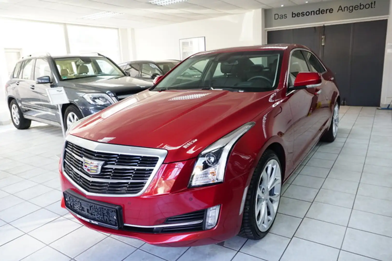 Cadillac ATS Premium AWD LEDER HEAD-UP BOSE-SOUND APPLE C Rood - 2