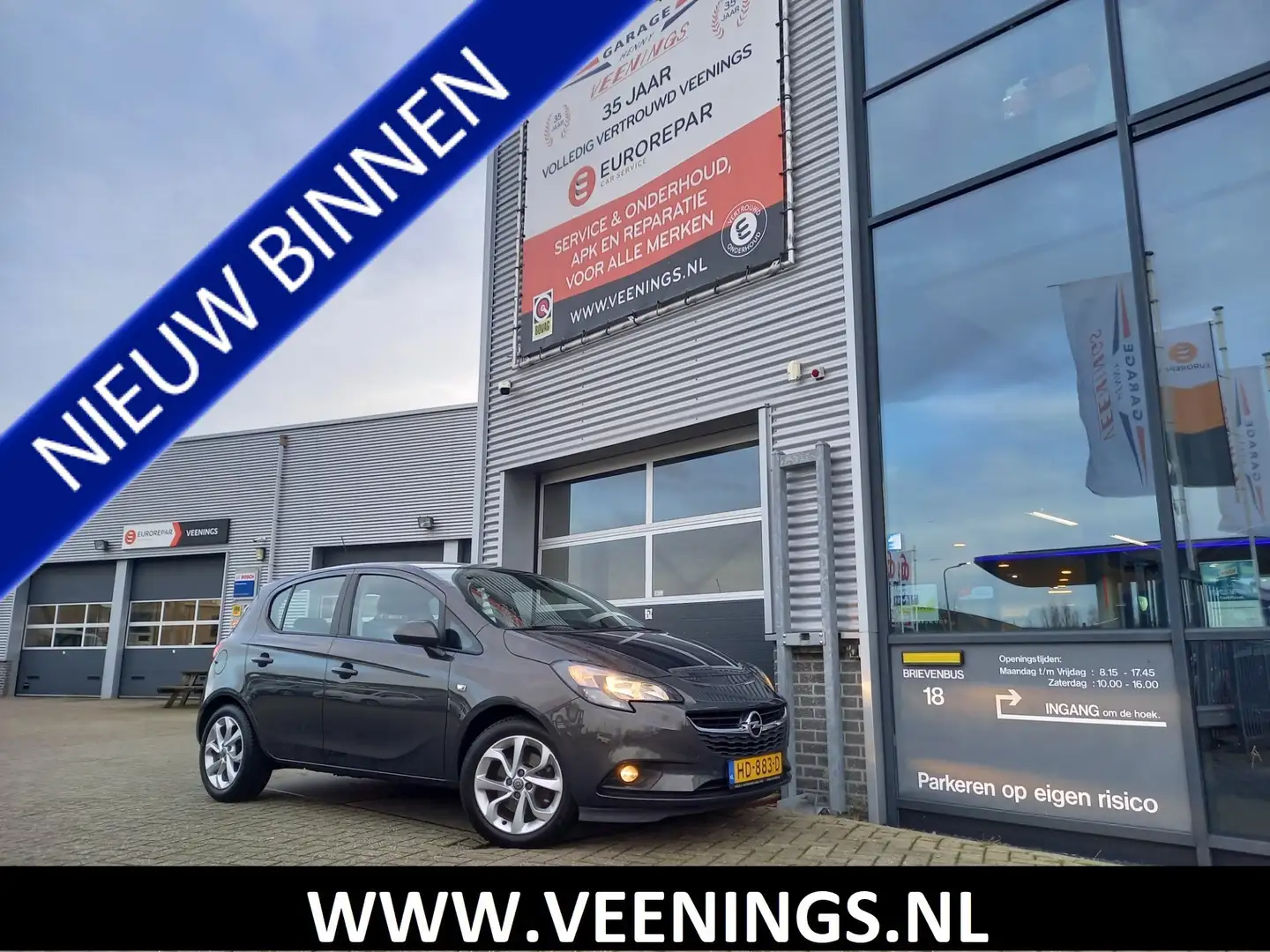 Opel Corsa 1.0 Turbo Edition - AIRCO - CRUISE - PDC V+A - LM Grijs - 1