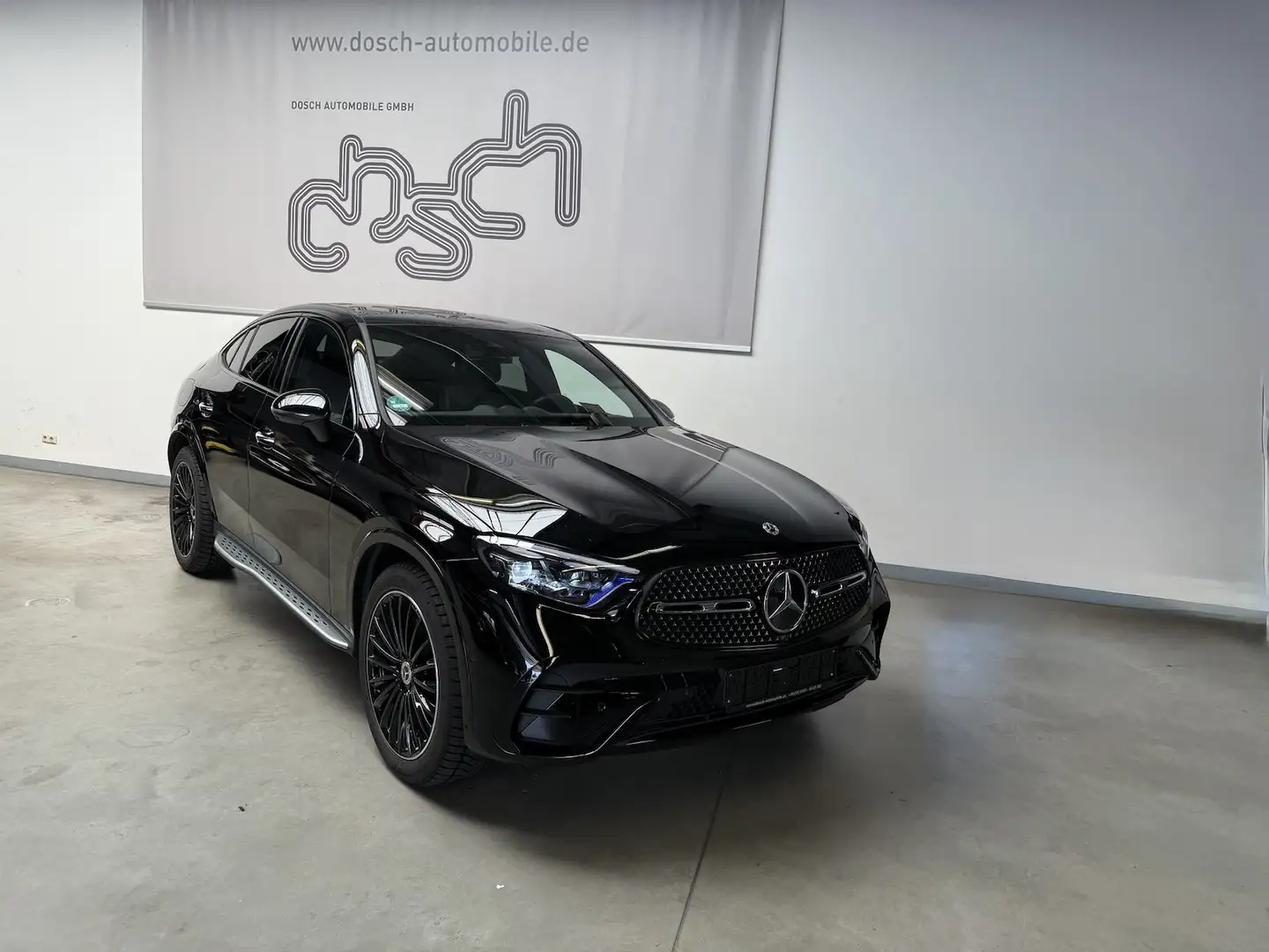 Mercedes-Benz GLC 300 d Coupe 4M AMG/BURM./PANO/MEMORY/ Schwarz - 1