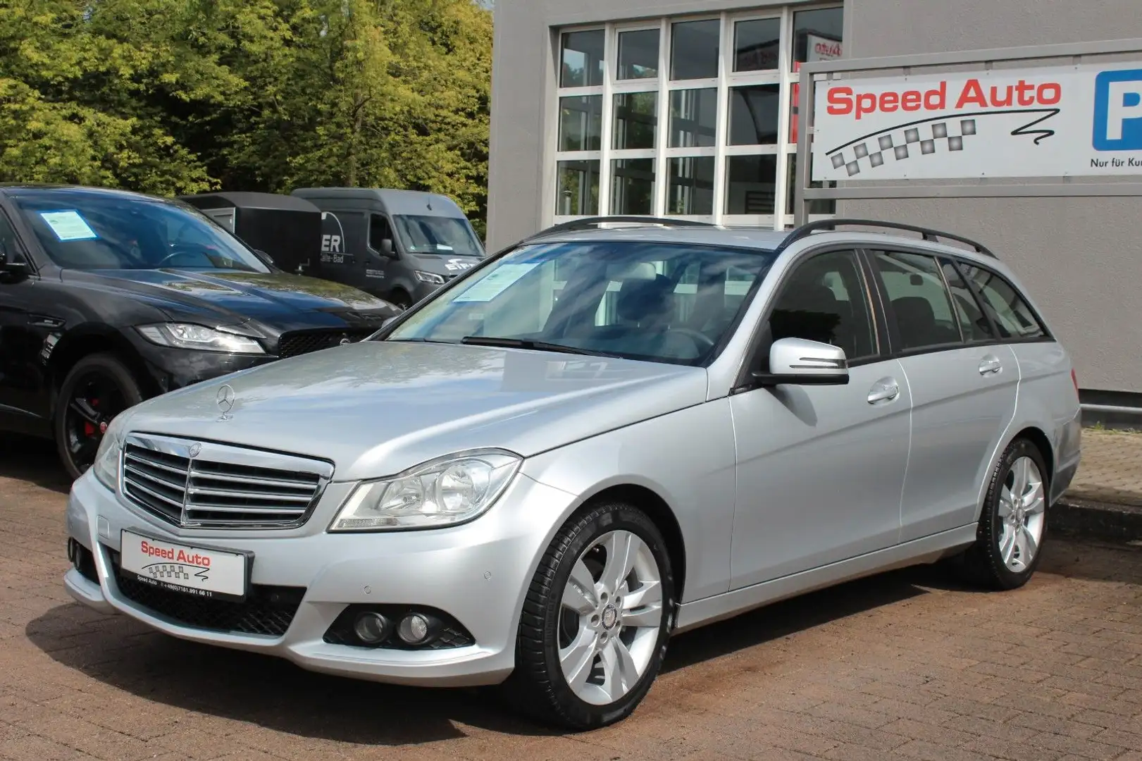 Mercedes-Benz C 220 T CDI BlueEffi/NAVI/PDC/AHK/8-FACH/17"ALU Argent - 1
