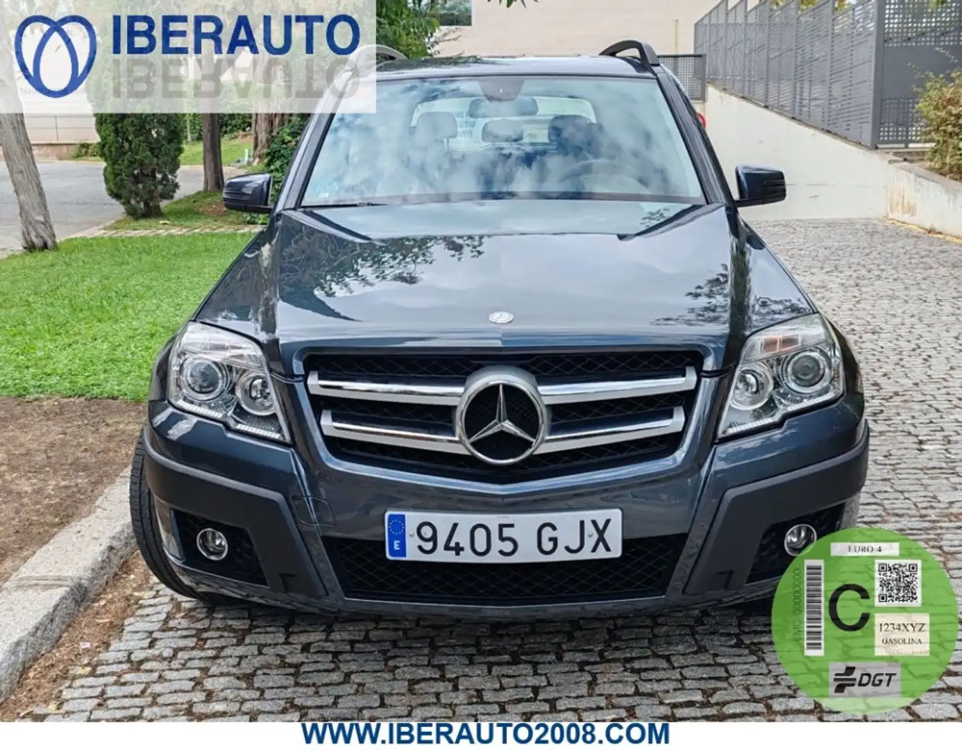 Mercedes-Benz GLK 280 Aut. Gris - 2