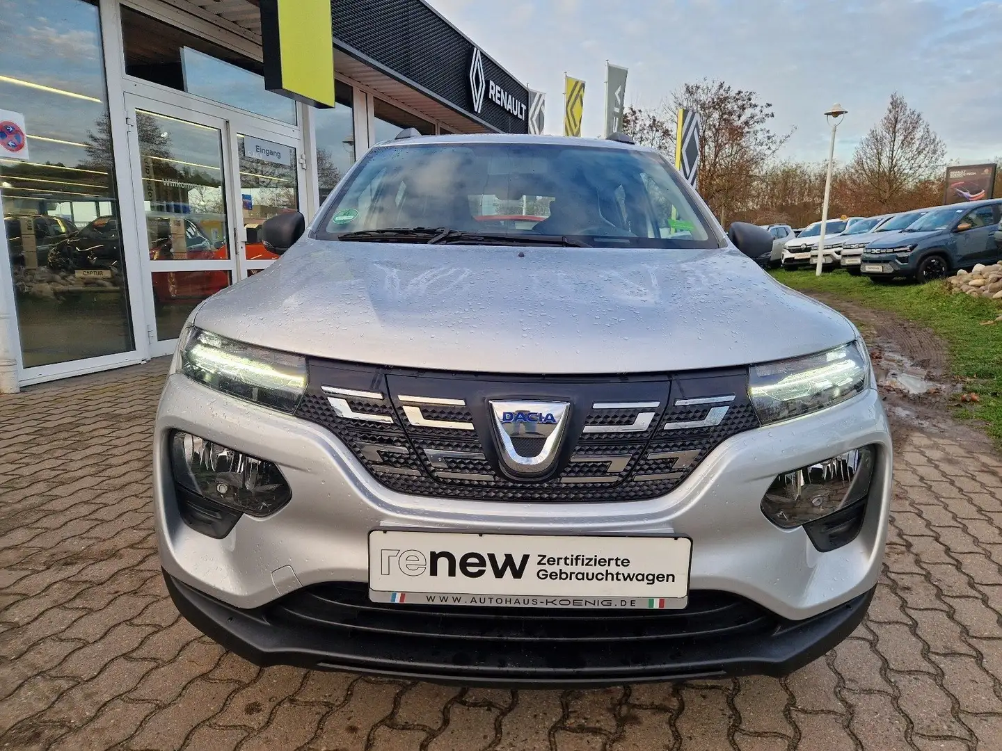 Dacia Spring Business Automatik Klima*Navi*Rückfahrcam Grau - 2