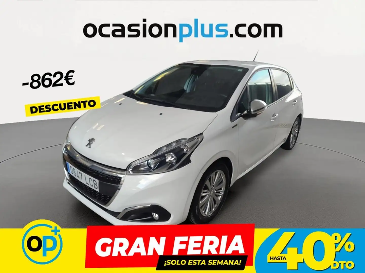 Peugeot 208 1.2 PureTech S&S Signature 82 Blanco - 1