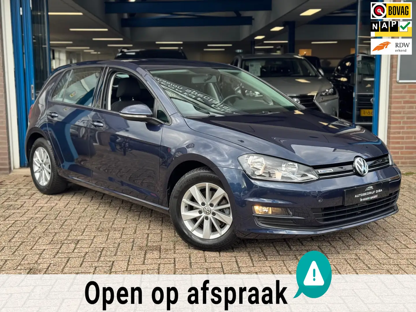 Volkswagen Golf 1.0 TSI Edition 2016 NAVI AIRCO CRUISE NAP! Bleu - 1