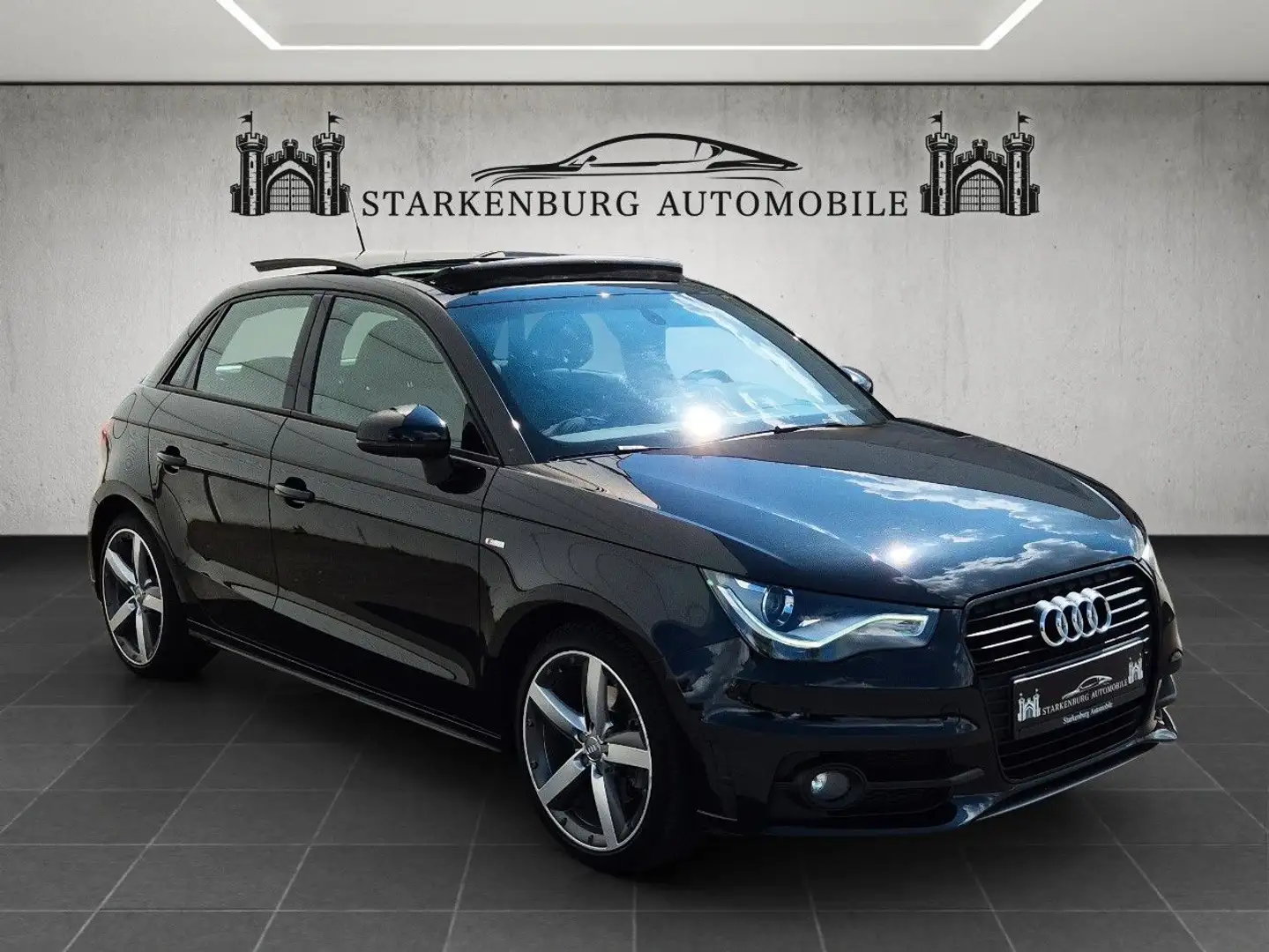 Audi A1 Sportback Admired S-Line/Panorama/SHZ/PDC/ALU Noir - 1