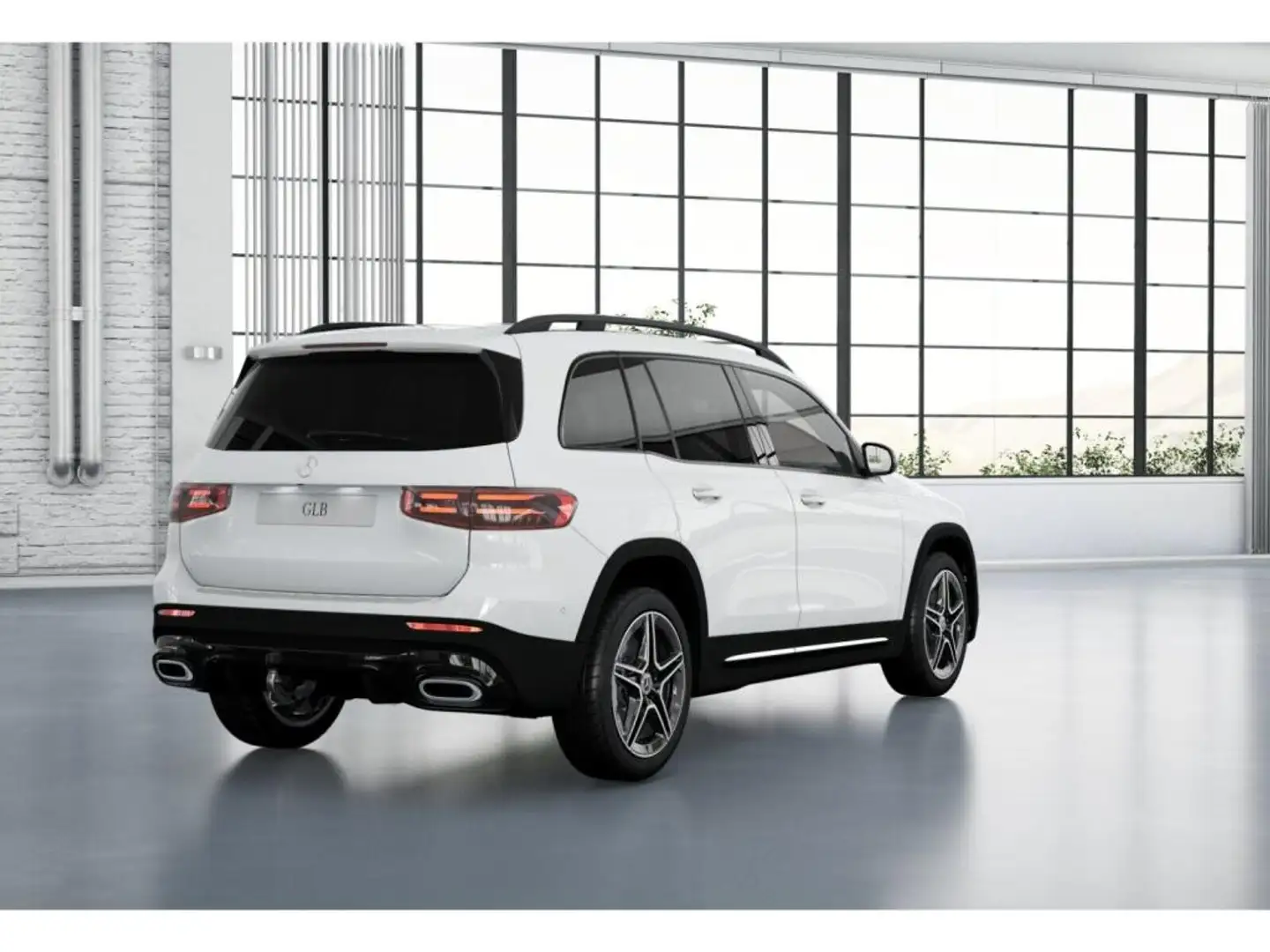 Mercedes-Benz GLB 220 d 4M AMG-Sport/MLB/Cam/Pano/Night/AHK/19 Weiß - 2