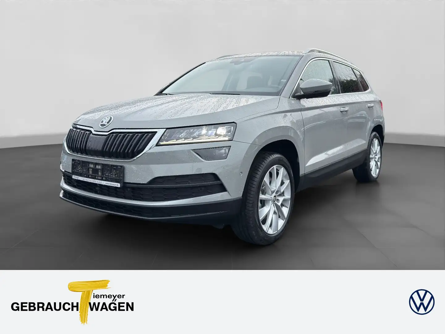 Skoda Karoq 1.5 TSI DSG STYLE LM18 LEDER AHK ST.HEIZ Grigio - 1