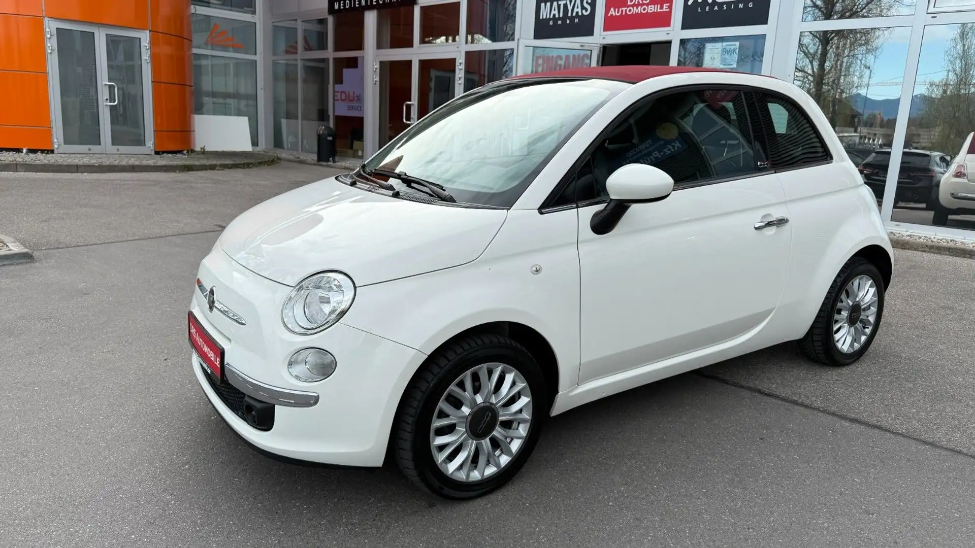 Fiat 500C /Klima/el.Verdeck/el.FH Weiß - 2