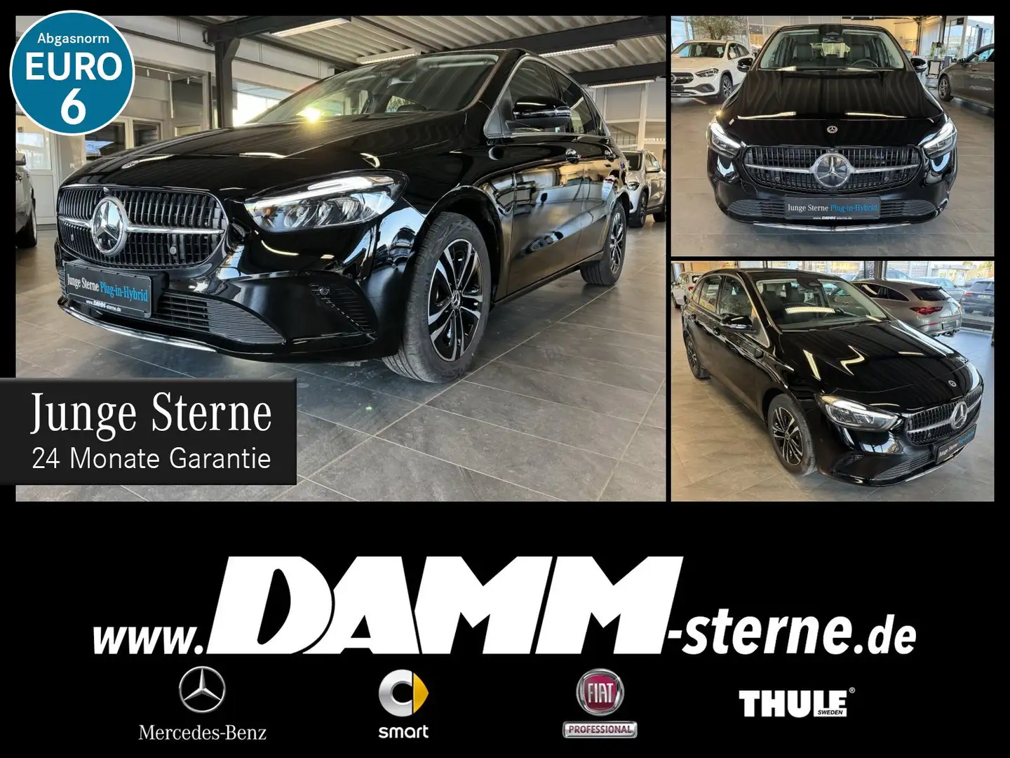Mercedes-Benz B 250 B 250 e Progressive/Adv./AHK/TWA/LRH/VZA/Kamera Schwarz - 1