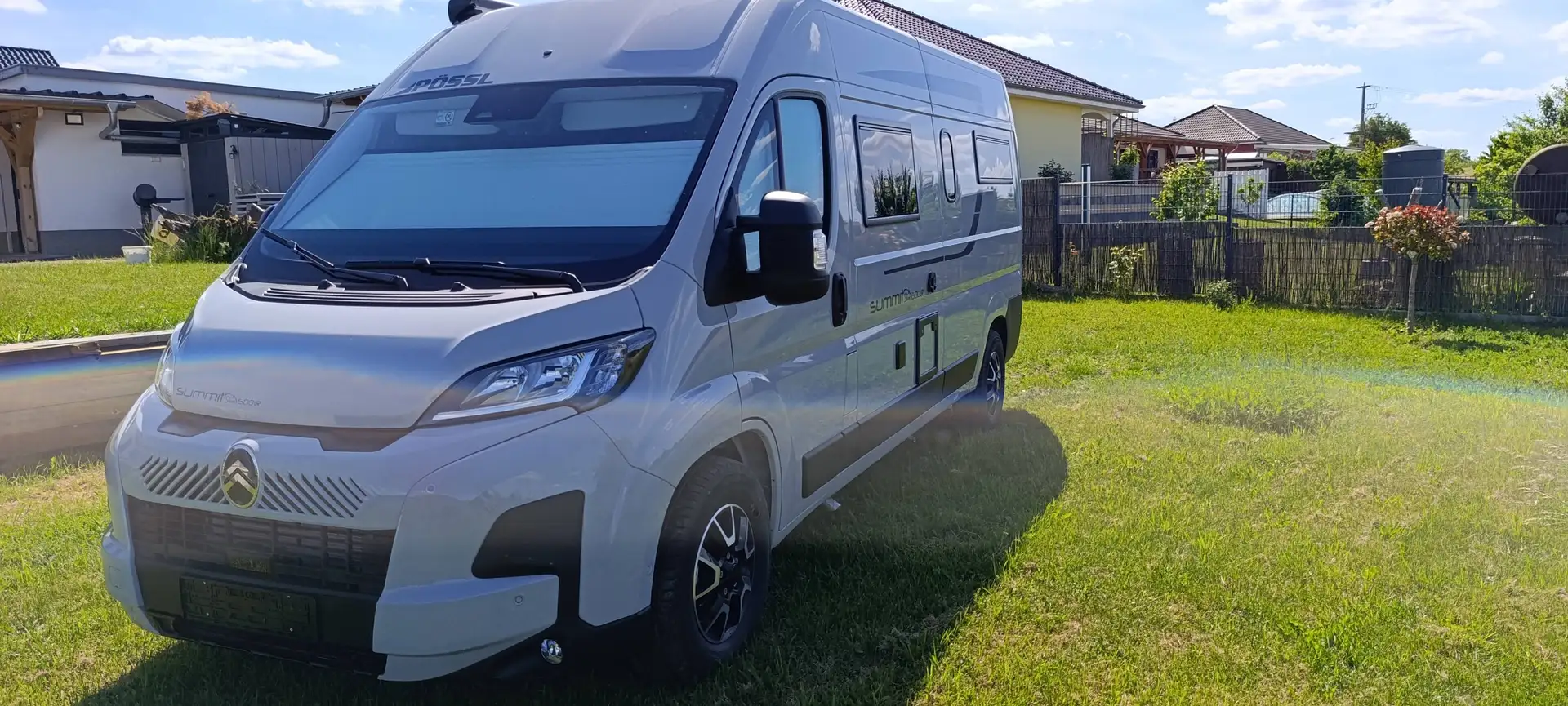 Caravans-Wohnm Pössl summit shine 600 NEU mit Werksgarantie Grau - 2
