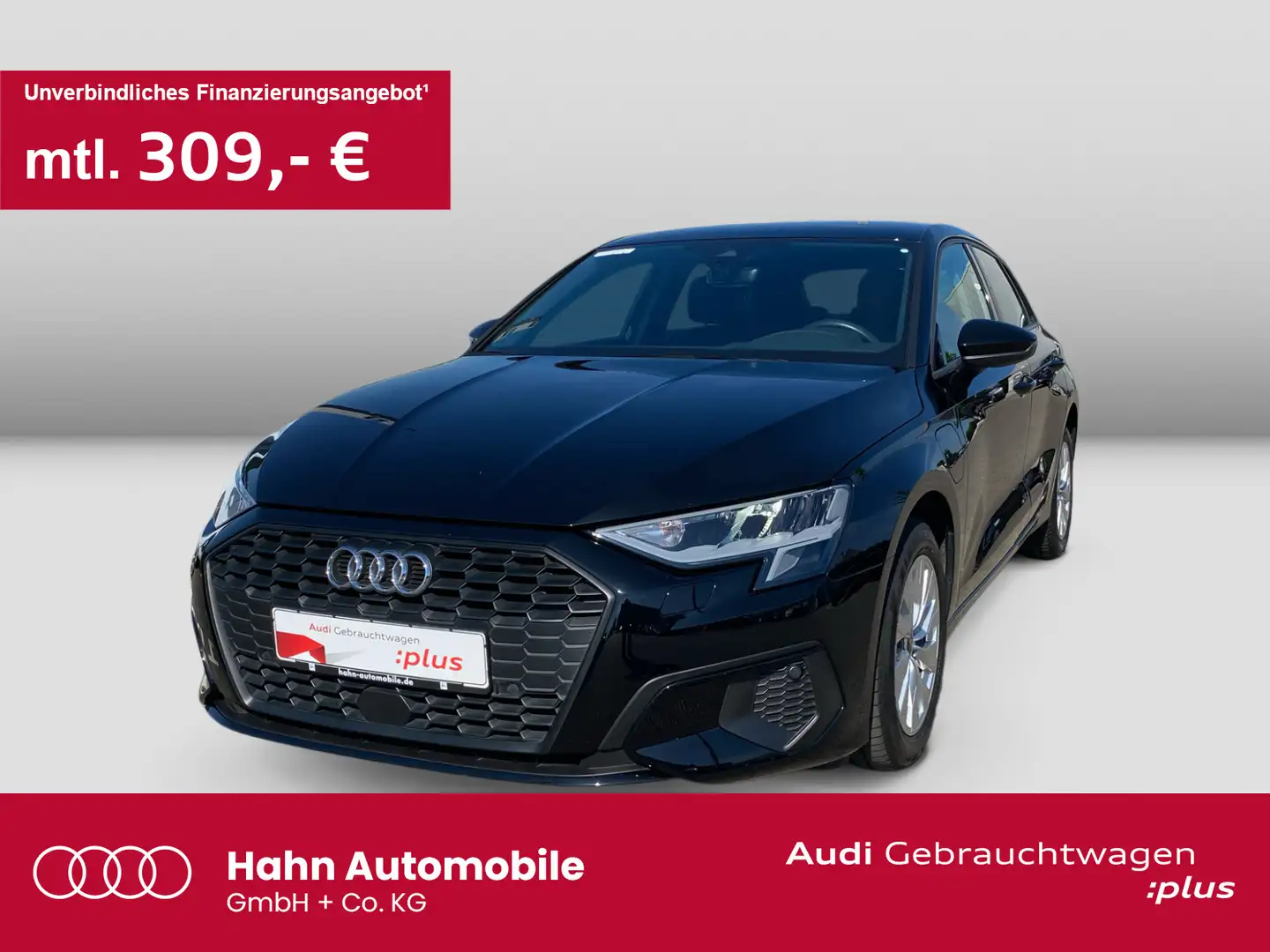 Audi A3 40TFSIe S tronic Virtual ACC Sitzh Schwarz - 1