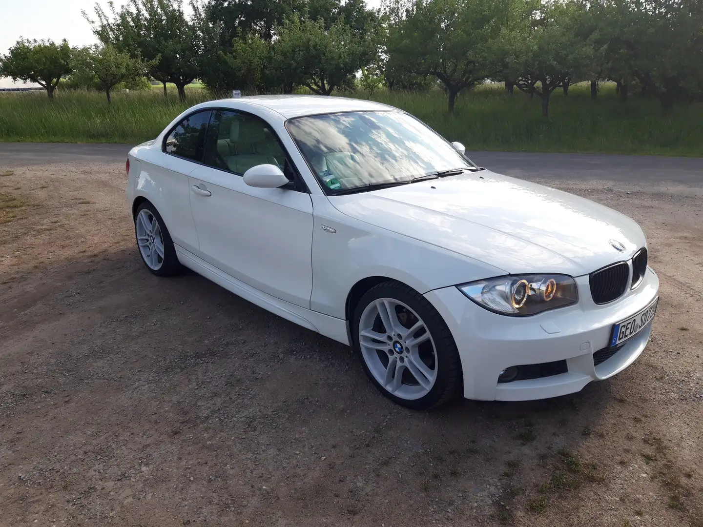 BMW 125 125i Coupe Alb - 2
