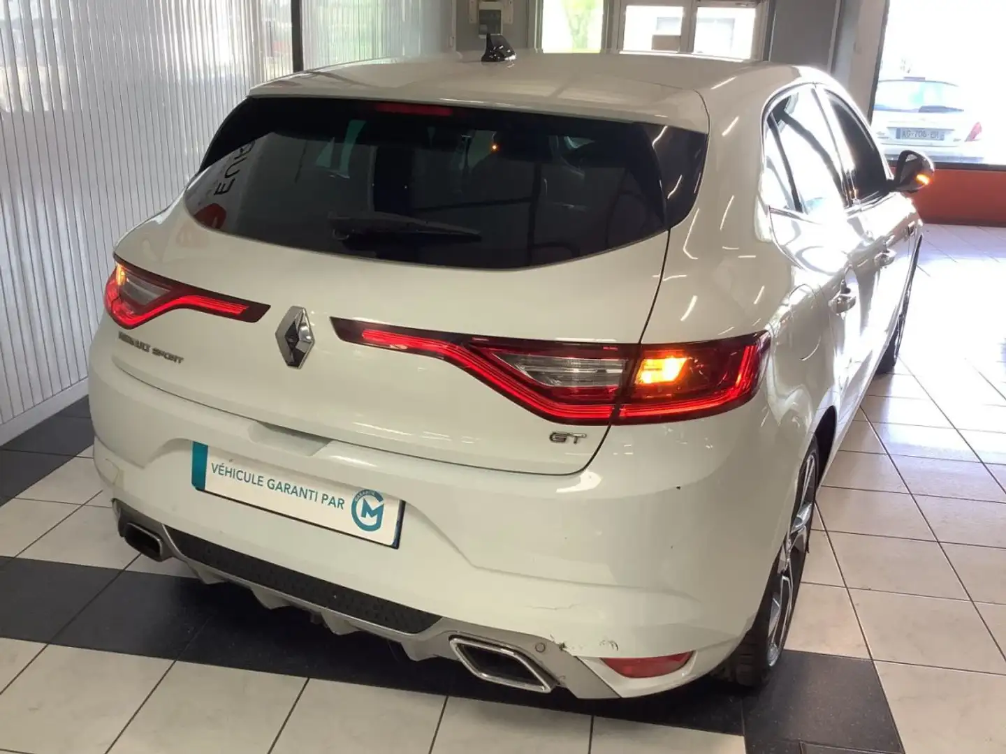 Renault Megane 1.6l GTTCE 205 cv EDC 7 Blanc - 2