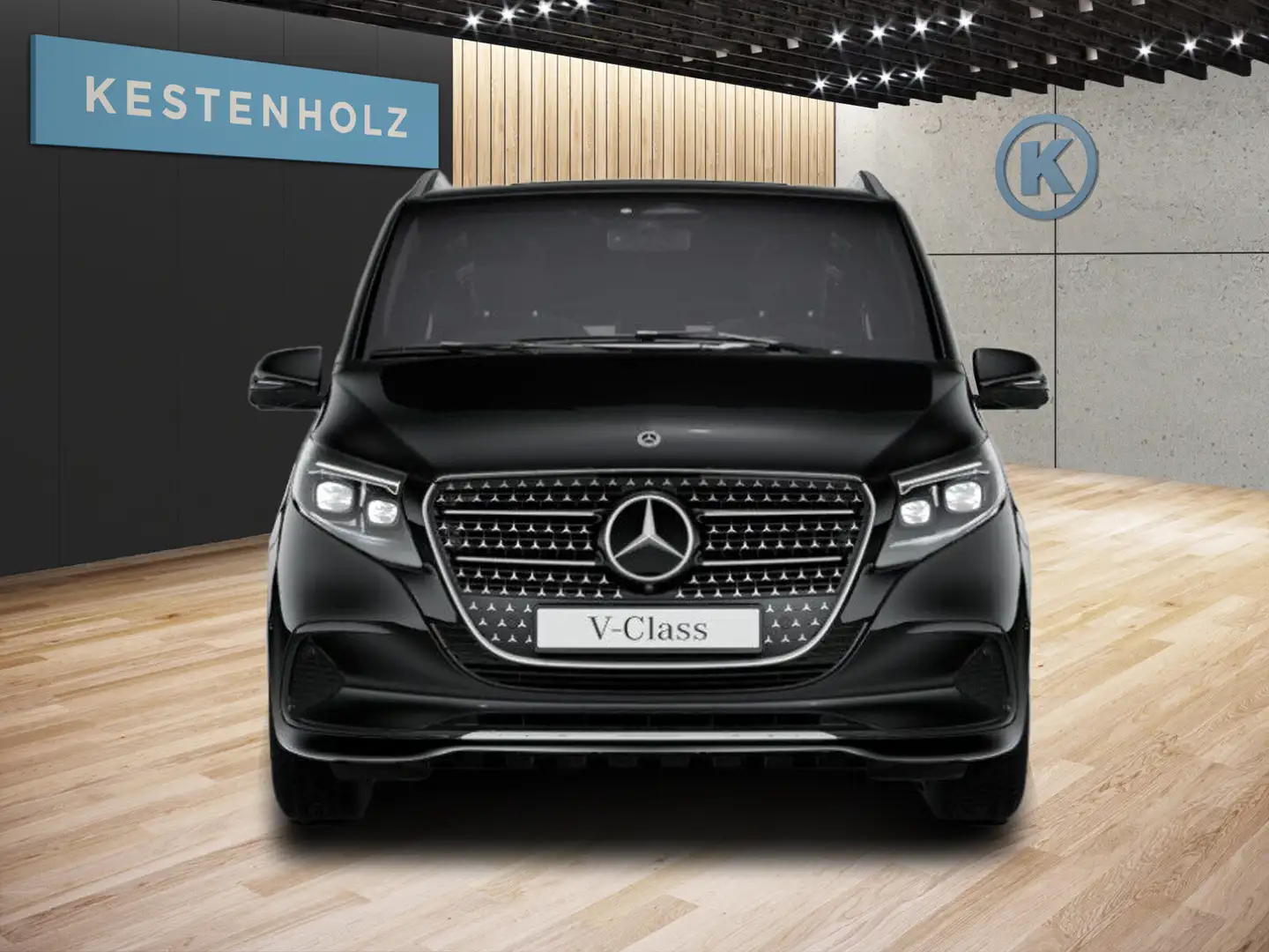 Mercedes-Benz V 300 V 300 d Extralang *AVANTGARDE*STHZ*KAMERA*MBUX* Schwarz - 2