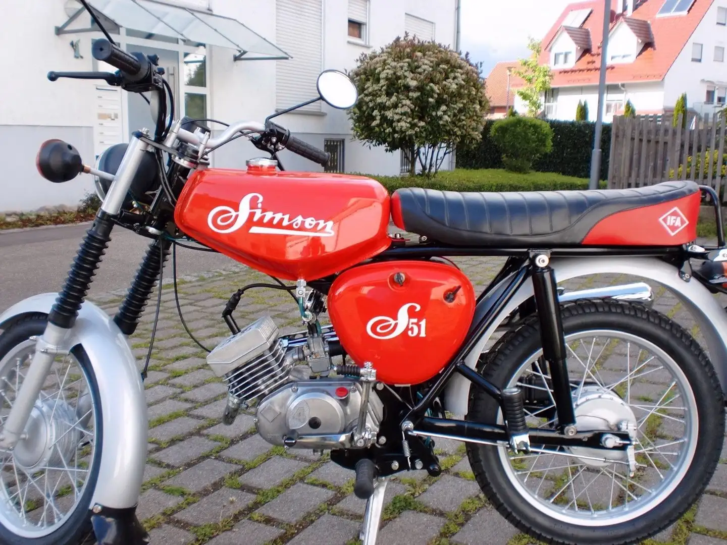 Simson S 51 Roşu - 2