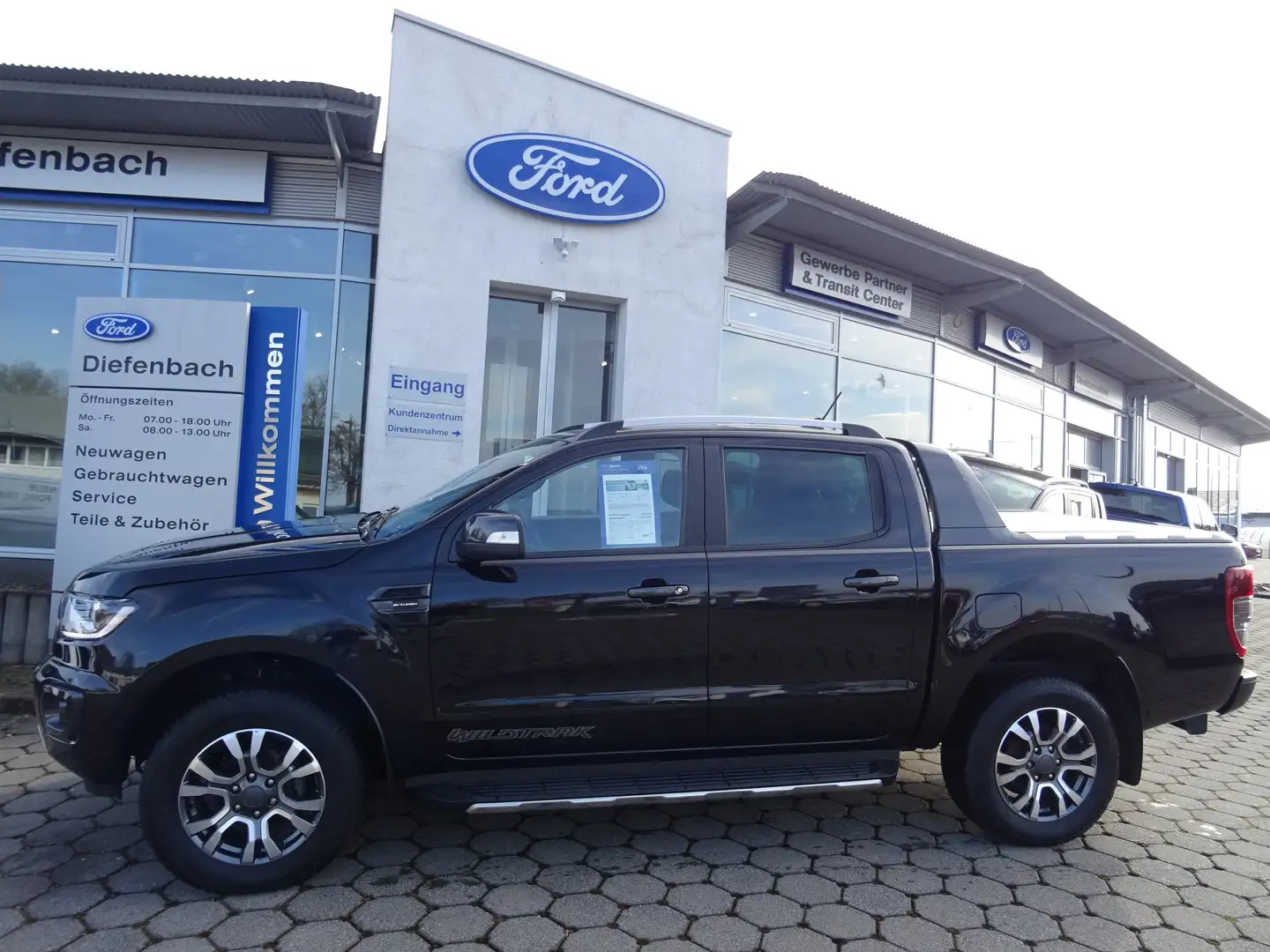 Ford Ranger Doppelkabine 4x4 Wildtrak +Standheizung+Kamera Zwart - 2