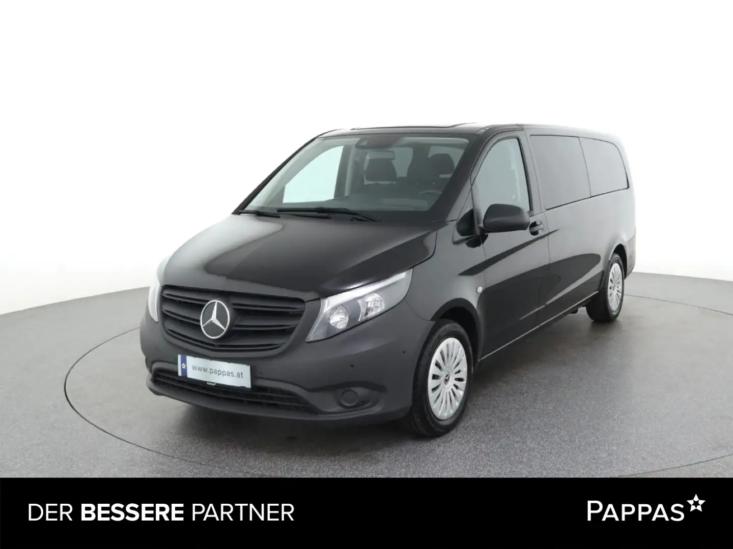 Mercedes-Benz Vito 116 CDI Kombi PRO Extralang Distr PTS Cam Schwarz - 1