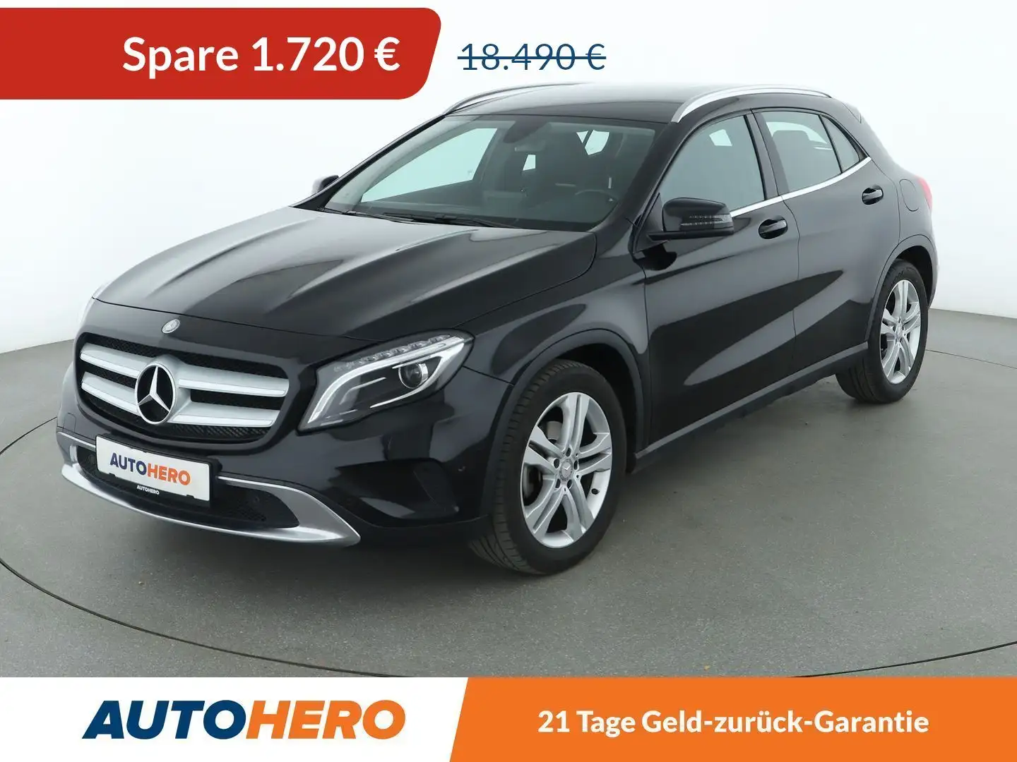 Mercedes-Benz GLA 180 GLA 180 Urban *BI-XENON*PDC*NAVI*SHZ* Zwart - 1