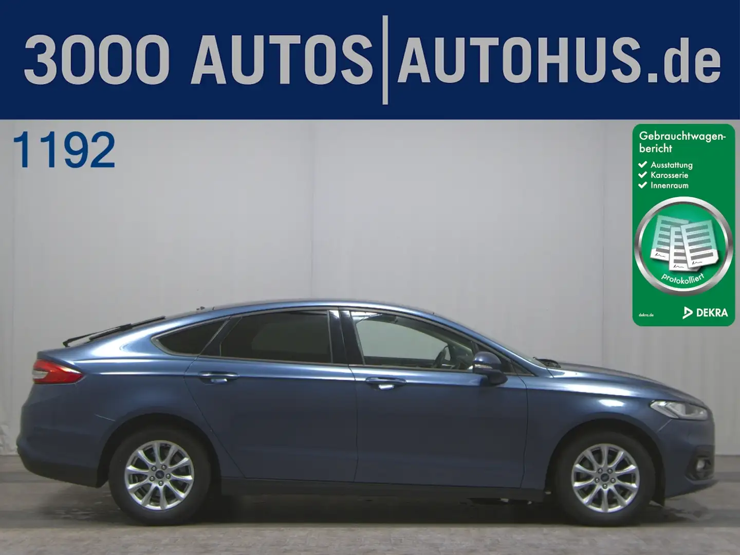 Ford Mondeo 2.0 EcoBlue Business Edition Navi AUT LM Blau - 1