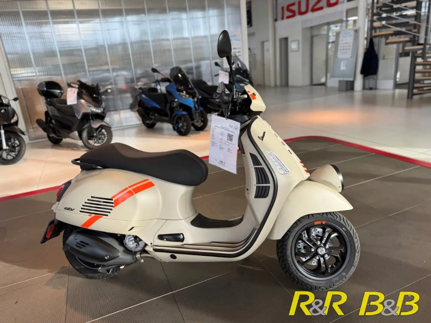 Vespa GTV 310 E5+ KEYLESS+USB+LED+ALU+ABS+ASR+GARANTIE Beige - 2