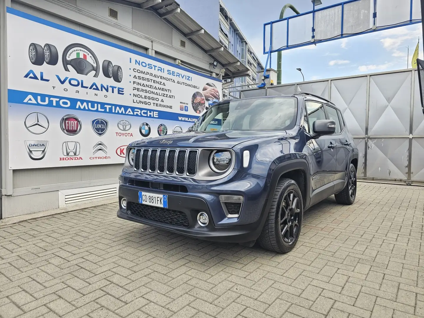 Jeep Renegade 1.6 Mjt 120 CV S Blu/Azzurro - 2