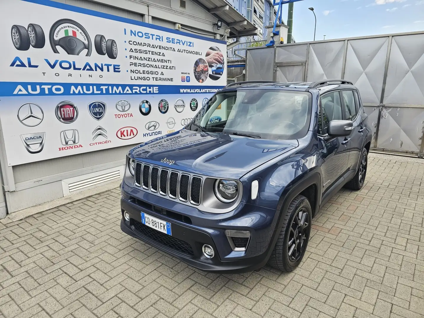 Jeep Renegade 1.6 Mjt 120 CV S Blu/Azzurro - 1