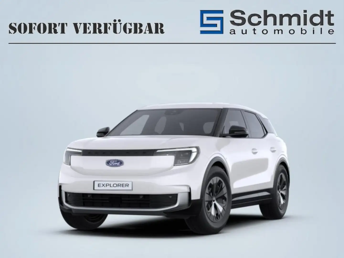Ford Explorer Basis 78KWh 340PS A1 AWD Weiß - 1
