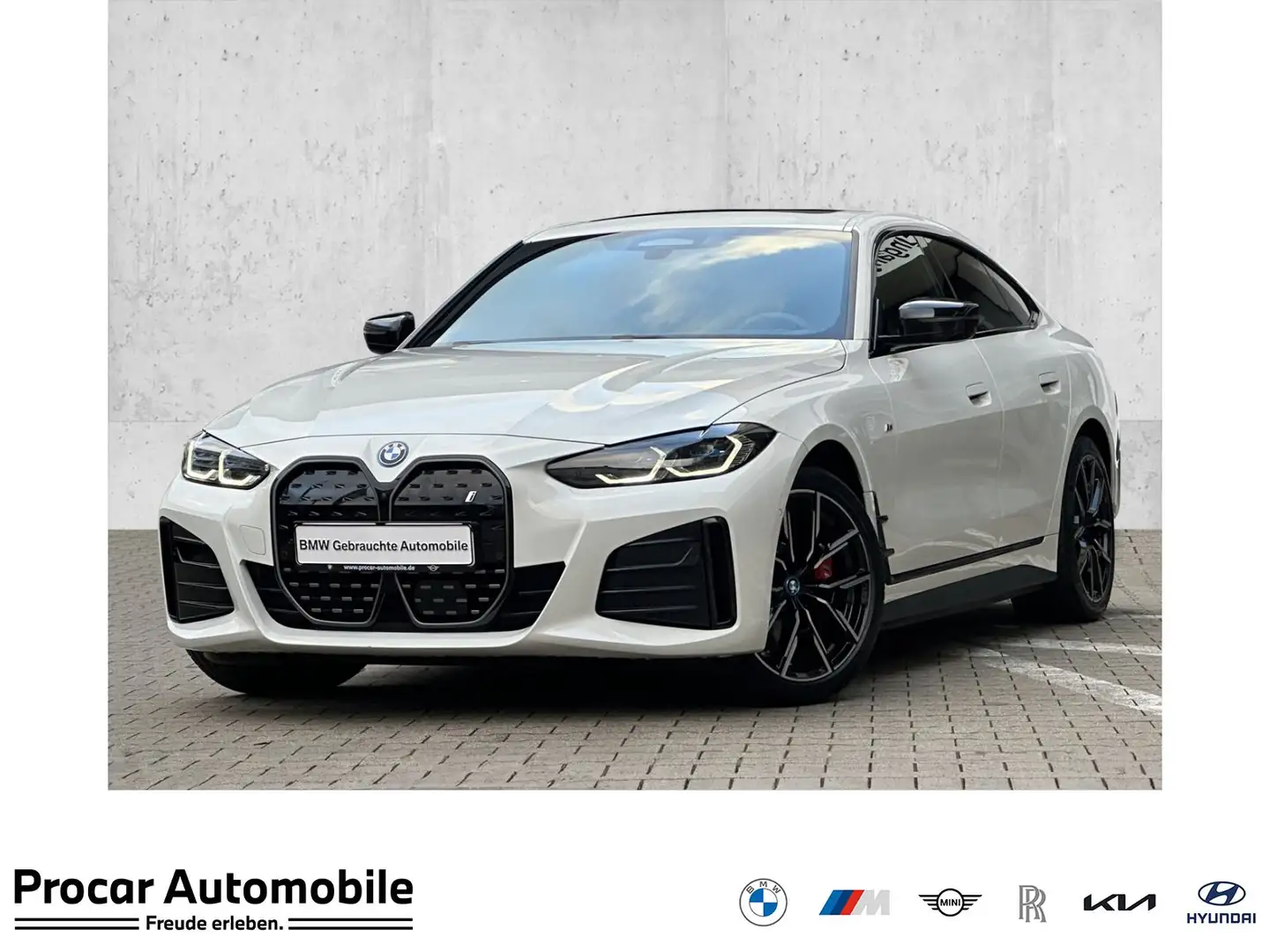 BMW i4 eDrive40 M Sport Pro DA Prof PA+ Laser Hud HK Weiß - 1