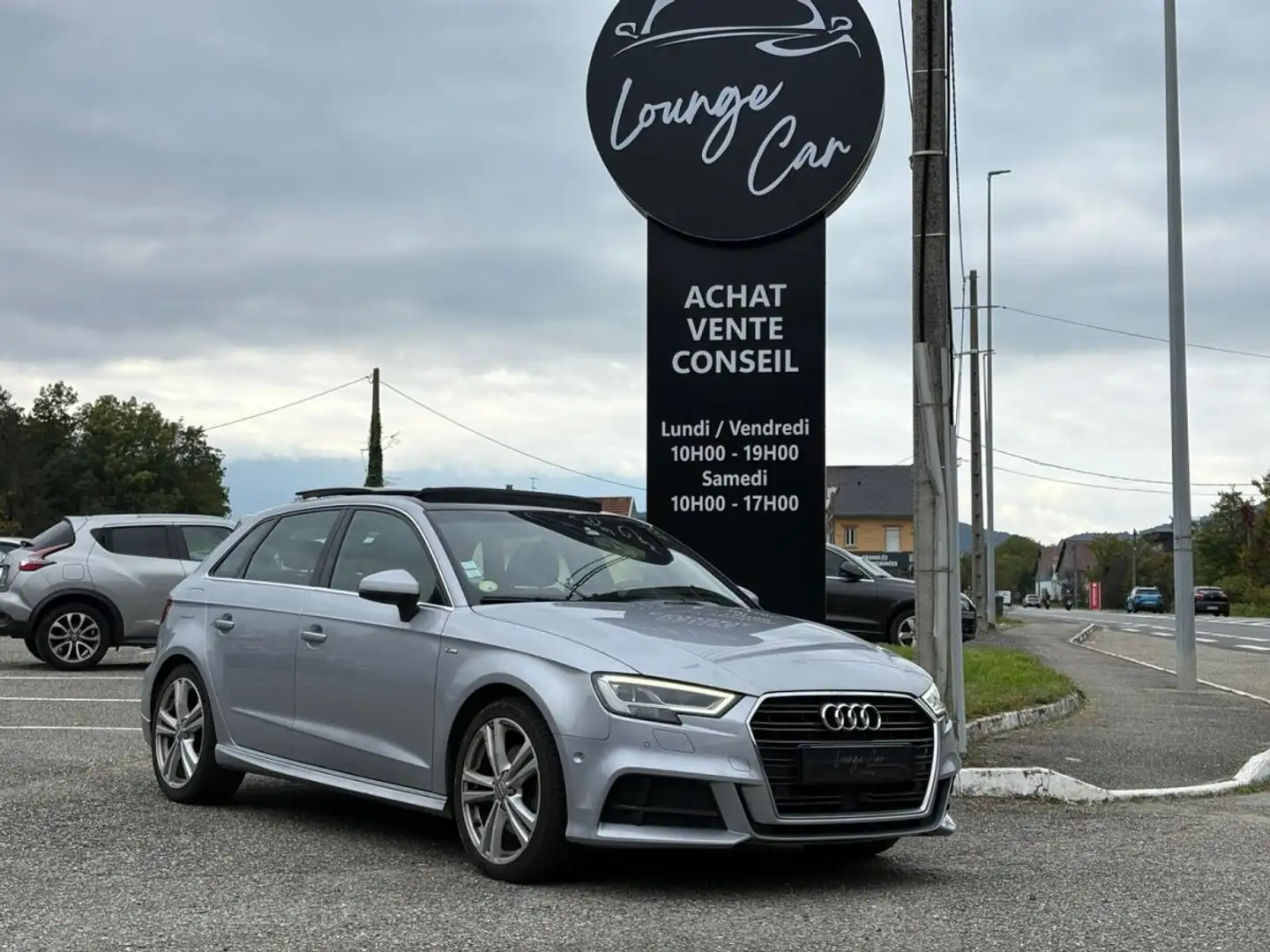 Audi A3 35 TDI 150 S tronic 7 S Line Grau - 1