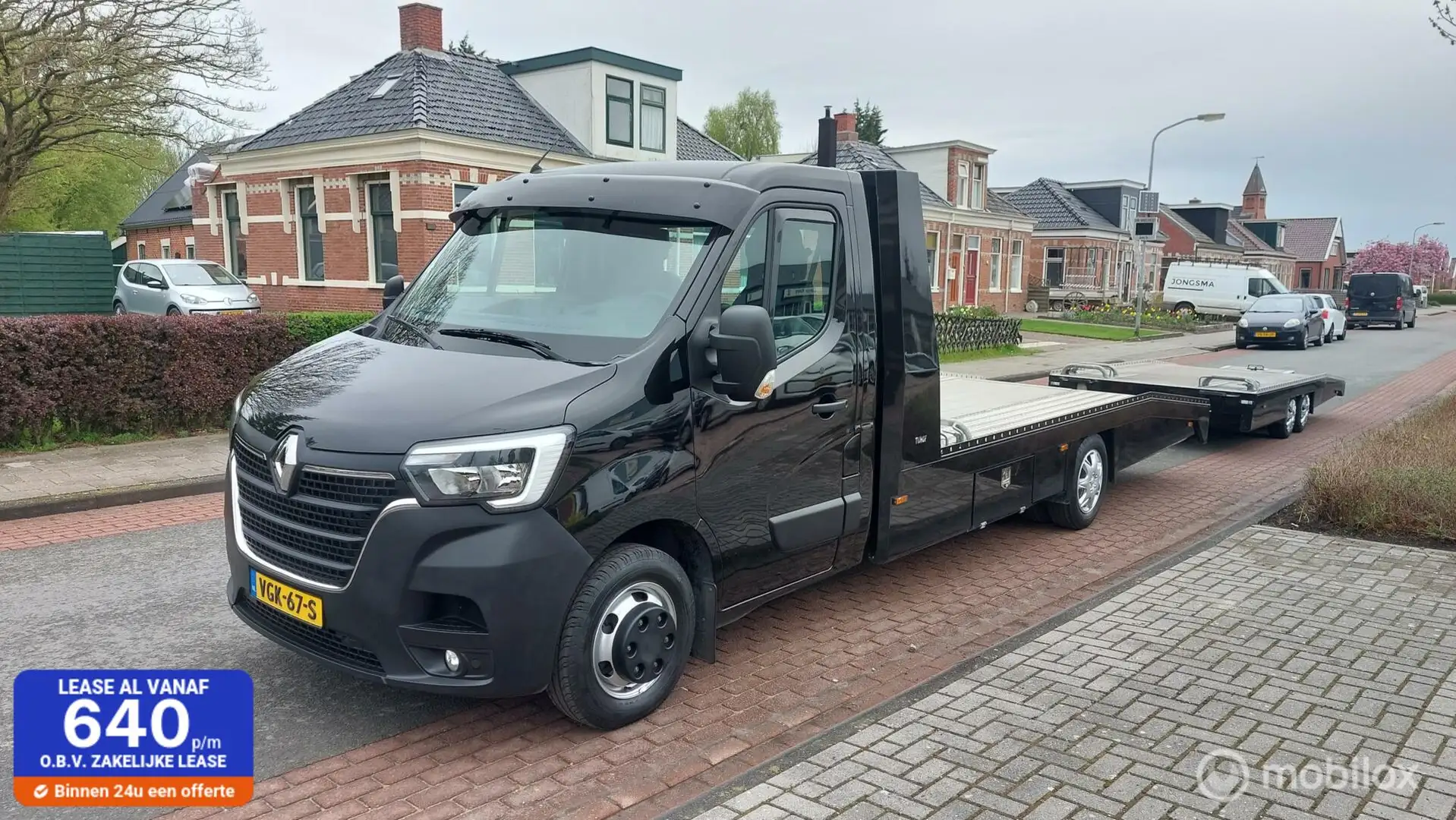 Renault Master oprijauto tijhof met aanhanger T35 2.3 dCi 165 L4 Noir - 1