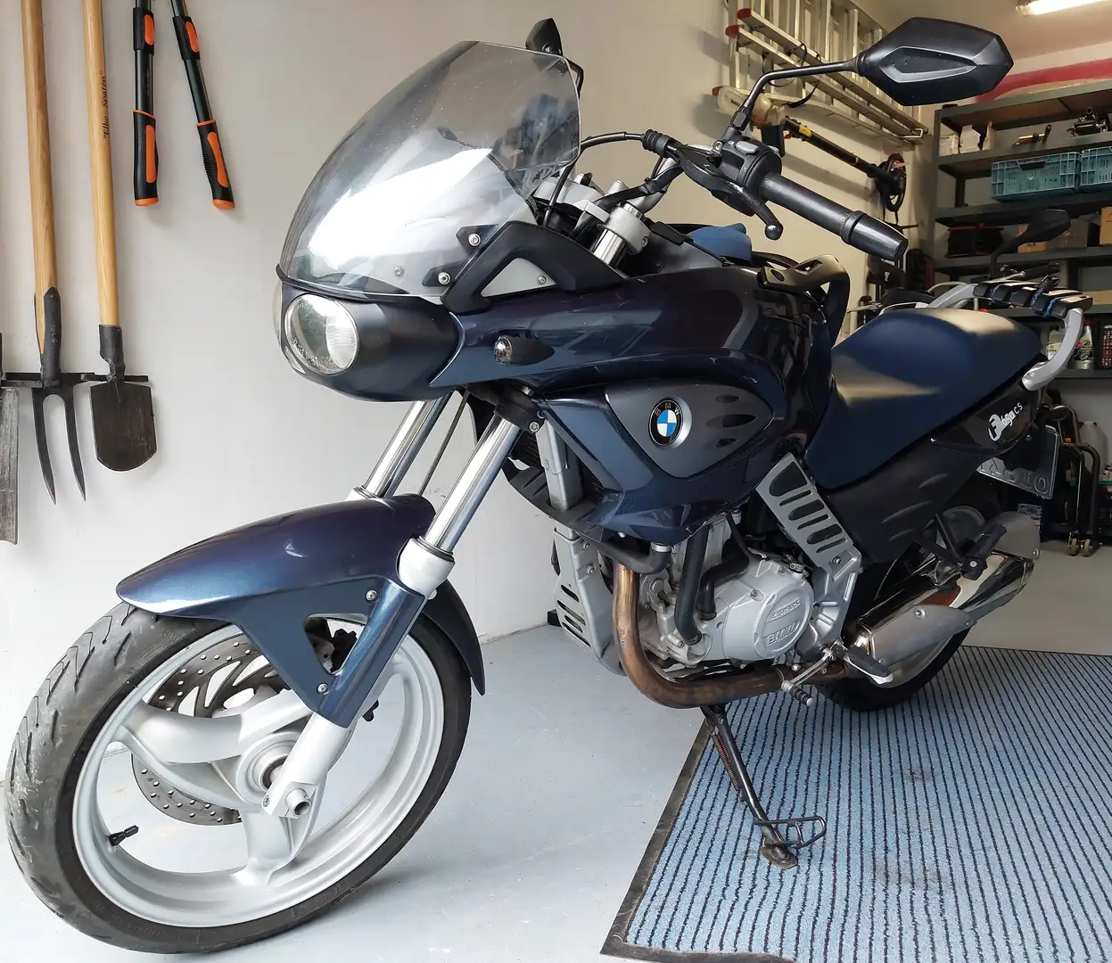 BMW F 650 CS Scarver Kék - 2