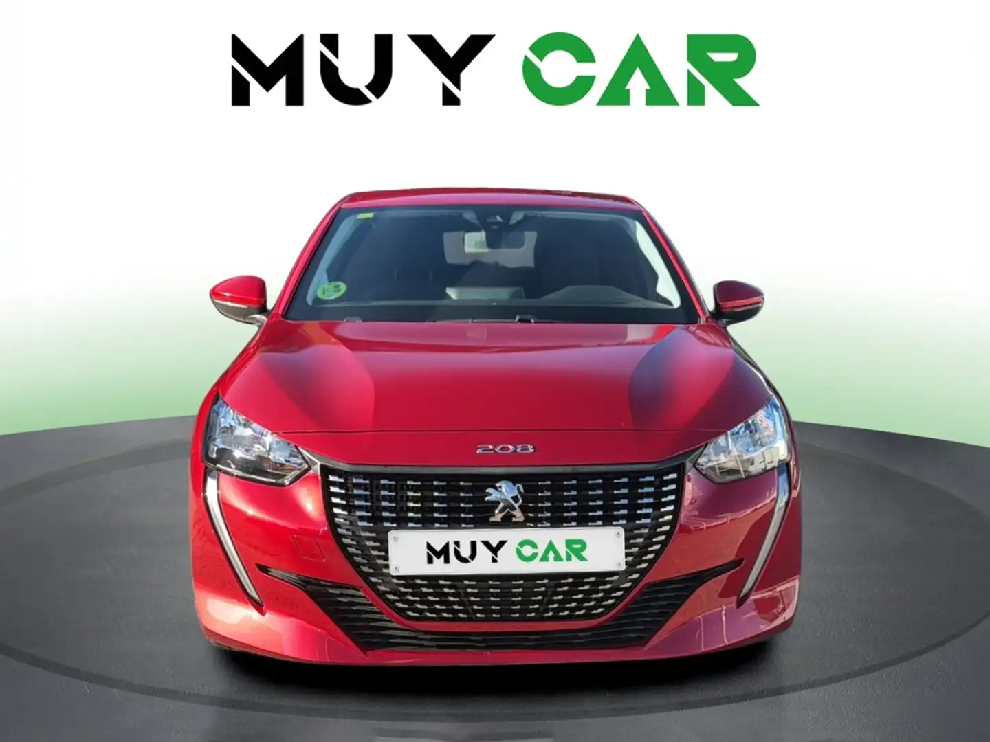 Peugeot 208 1.2 Puretech S&S Active 100 Rojo - 2
