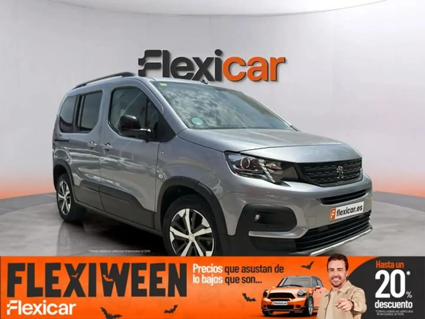 Peugeot Rifter GT Long BlueHDi 96kW Gris - 1