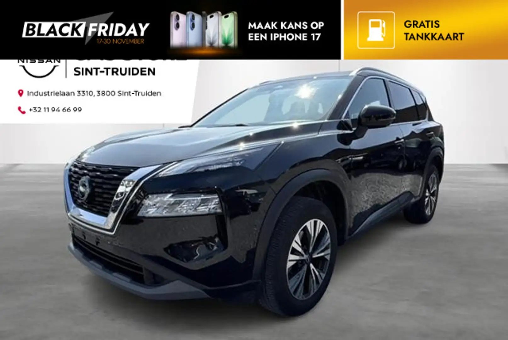 Nissan X-Trail Hybrid Automaat 7 plaatsen N-Connecta 7 Plaatsen, Nero - 1