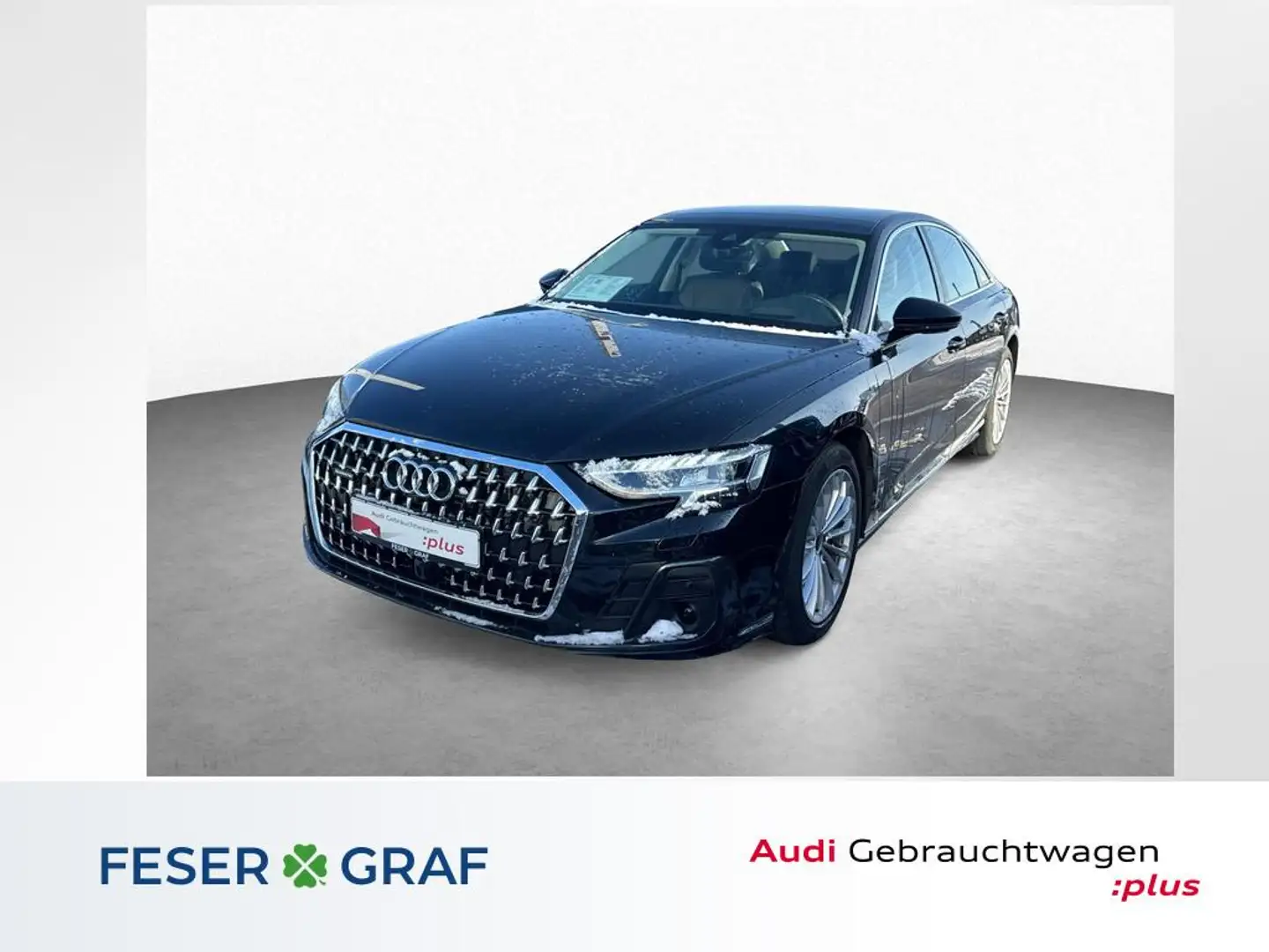 Audi A8 50 TDI qu. - PANO - HD MATRIX - ACC - MASSAGE Schwarz - 1