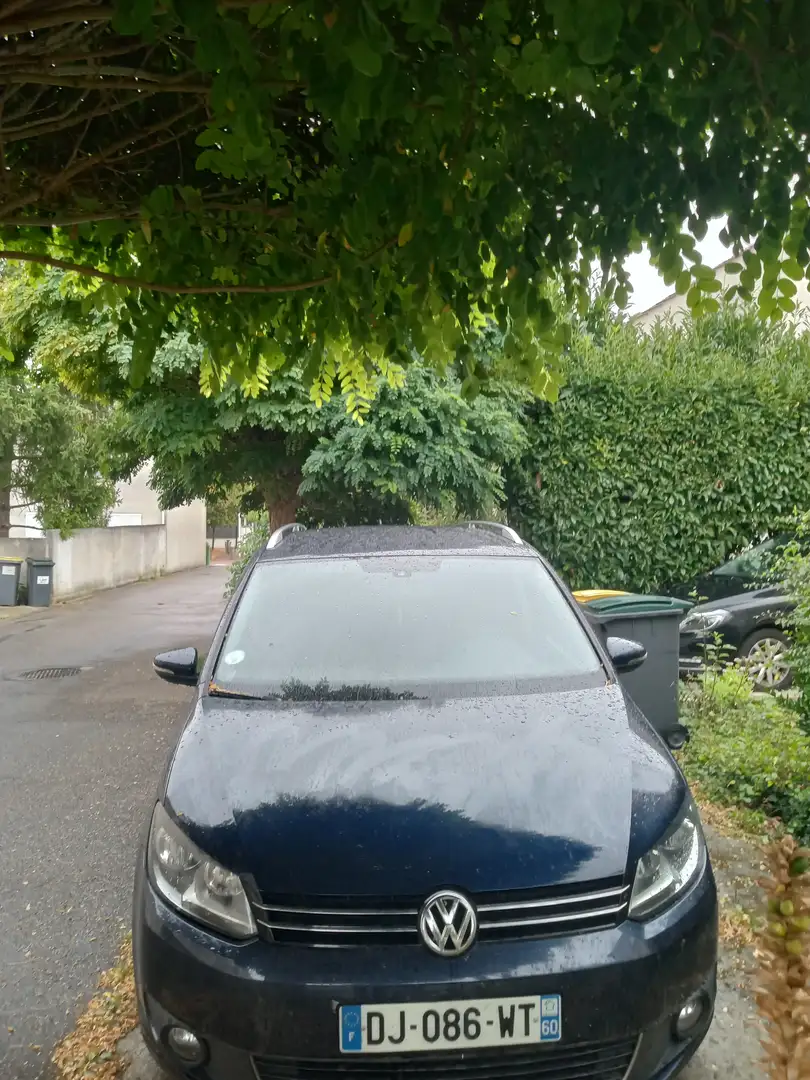 Volkswagen Touran Touran 1.6 TDI 105 FAP BlueMotion Cup DSG7 Bleu - 2