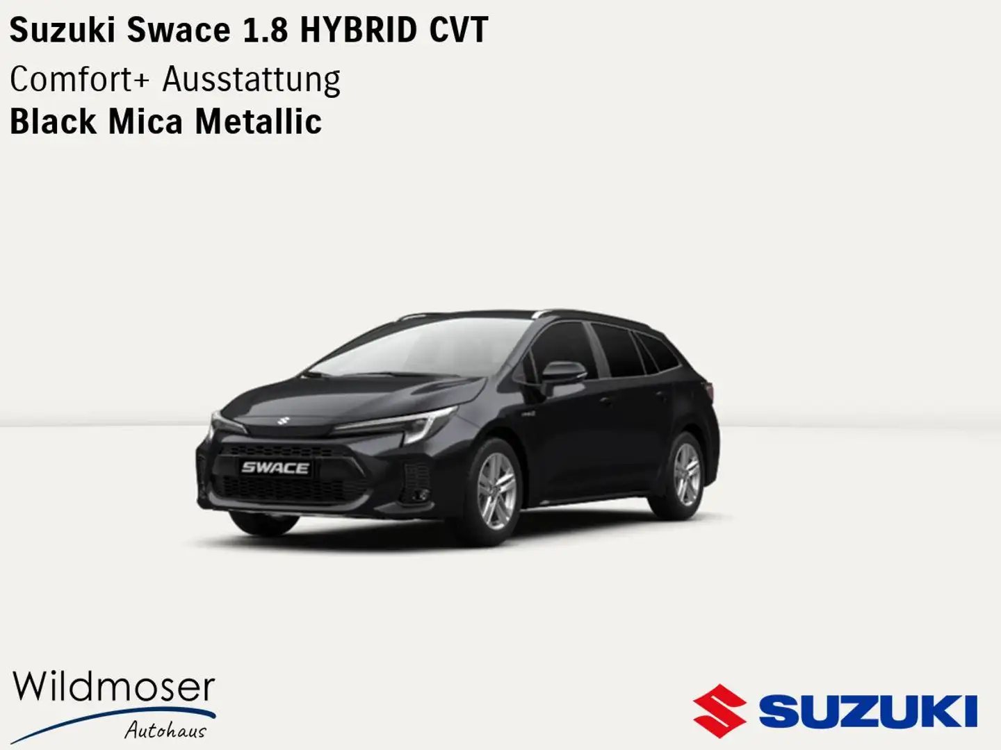 Suzuki Swace ❤️ 1.8 HYBRID CVT ⏱ Sofort verfügbar! ✔️ Comfort+ Schwarz - 1
